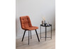 Миниатюра фото стул на металлокаркасе woodville чилли терракотовый / черный 631641 | 220svet.ru
