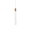 Миниатюра фото подвесной светильник светодиодный delight collection p98052-d antique brass | 220svet.ru