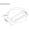 Миниатюра фото шинопровод одноместный arte lamp a510133 | 220svet.ru