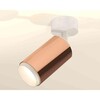 Миниатюра фото комплект накладного светильника ambrella light techno spot xm6326002 ppg/swh золото розовое полированное/белый песок (a2202, c6326, n6120) | 220svet.ru