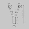 Миниатюра фото трековый магнитный светодиодный светильник maytoni focus led flarity tr157-1-12w3k-b | 220svet.ru