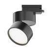 Миниатюра фото трековый однофазный светодиодный светильник maytoni onda tr007-1-12w4k-b-1 | 220svet.ru