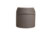 Миниатюра фото пуф bruno букле/иск.кожа серый garda decor bruno-orso ser+enzo902 | 220svet.ru