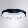 Миниатюра фото потолочный светодиодный светильник arte lamp ankaa a3085pl-48bk | 220svet.ru