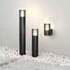 Миниатюра фото уличный настенный светильник denkirs farsun dk9722-bk | 220svet.ru