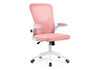 Миниатюра фото компьютерное кресло woodville konfi pink / white 15331 | 220svet.ru