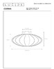 Миниатюра фото потолочный светильник lucide corina 03147/40/38 | 220svet.ru