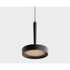 Миниатюра фото подвесной светильник italline it02-025 black 3000k+it02-024 black | 220svet.ru