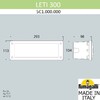Миниатюра фото светильник для подсветки лестниц встраиваемый fumagalli leti 300  5c1.000.000.lyf1r | 220svet.ru
