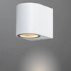 Миниатюра фото уличный настенный светильник arte lamp a3102al-1wh | 220svet.ru