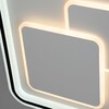 Миниатюра фото потолочная светодиодная люстра с пультом ду rgb citilux квест cl739180e | 220svet.ru