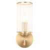 Миниатюра фото бра crystal lux gloria ap1 brass | 220svet.ru