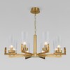 Миниатюра фото подвесная люстра eurosvet 60133/8 латунь | 220svet.ru