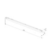 Миниатюра фото трековый магнитный светильник 24w 4000k elektrostandard line magnetic 85527/01 латунь | 220svet.ru