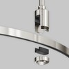 Миниатюра фото шинопровод магнитный накладной/подвесной maytoni flarity trx154-sr-d650-pt | 220svet.ru
