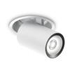 Миниатюра фото встраиваемый светодиодный спот ideal lux nova 12w 3000k wh | 220svet.ru