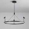 Миниатюра фото подвесная светодиодная люстра delight collection p0506-900a black | 220svet.ru