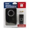 Миниатюра фото звонок электронный (ul-00006437) uniel udb-092w-r1t1-36s-bl | 220svet.ru