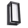 Миниатюра фото уличный настенный светодиодный светильник arte lamp ulysses a8130al-1bk | 220svet.ru