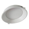 Миниатюра фото встраиваемый светодиодный светильник elvan vls-105r-15w-ww-wh | 220svet.ru