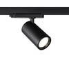 Миниатюра фото трековый трехфазный светильник светодиодный novotech helix 359580 черный | 220svet.ru