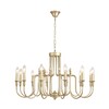 Миниатюра фото подвесная люстра lumion suana 8318/12 шампань | 220svet.ru