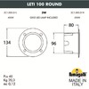 Миниатюра фото светильник для подсветки лестниц встраиваемый fumagalli leti 100 round 2c1.000.000.lyg1l | 220svet.ru