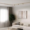 Миниатюра фото трековый магнитный светодиодный светильник elektrostandard brass line 85528/01 a069636 | 220svet.ru