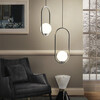 Миниатюра фото подвесной светильник imperium loft matthew mccormick hoop 40 chrome mila pendant 212753-22 | 220svet.ru