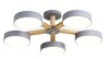 Миниатюра фото потолочная светодиодная люстра inodesign joist gray 40.8422 | 220svet.ru