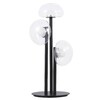 Миниатюра фото настольная лампа crystal lux bosque lg3 black/transparent | 220svet.ru