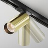 Миниатюра фото трековый однофазный светодиодный светильник maytoni focus led tr021-1-12w3k-w-bbs | 220svet.ru
