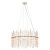 Миниатюра фото подвесная люстра arte lamp crystalla a4111lm-16go | 220svet.ru