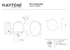 Миниатюра фото потолочный светильник maytoni zon ip o431cl-l30w4k | 220svet.ru