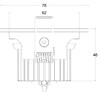 Миниатюра фото встраиваемый светильник deko-light cob-68-350ma-2700k-round 565278 | 220svet.ru