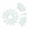 Миниатюра фото фиксатор для светодиодной ленты 8-10мм apeyron (25 шт.) 09-16 | 220svet.ru