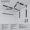 Миниатюра фото планка соединительная для шинопровода elektrostandard slim magnetic 85100/00 4690389179044 | 220svet.ru