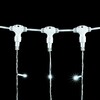 Миниатюра фото гирлянда занавес 1 x 9 м белый с мерцанием 220в, 900 led, провод прозрачный пвх, ip54 ltc pcl901bl-10-2w | 220svet.ru