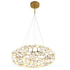 Миниатюра фото подвесная люстра 9922p/s gold | 220svet.ru