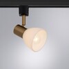 Миниатюра фото трековый однофазный светильник arte lamp falena a3117pl-1bk | 220svet.ru