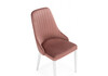 Миниатюра фото стул на металлокаркасе woodville kora dark pink / white 15948 | 220svet.ru