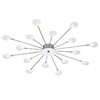 Миниатюра фото потолочная люстра escada starfall 2109/16 chrome | 220svet.ru