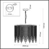 Миниатюра фото подвесная люстра odeon light chokka 5028/9 | 220svet.ru
