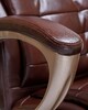 Миниатюра фото кресло руководителя dobrin donald lmr-106b_bg-p_el-brown-2456 | 220svet.ru