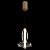 Миниатюра фото подвесной светодиодный светильник crystal lux quasar sp7w led transparent | 220svet.ru