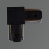 Миниатюра фото коннектор l-образный reluce rl 06038 corner connector bk | 220svet.ru