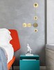 Миниатюра фото настенный светодиодный светильник inodesign geometry gold 44.9050 | 220svet.ru