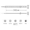 Миниатюра фото лента gauss 10w/m 60led/m 5050smd нейтральный белый 5m bt053 | 220svet.ru