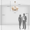 Миниатюра фото подвесная люстра mw-light софия 355014608 | 220svet.ru