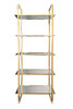 Миниатюра фото стеллаж garda decor 47ed-00401 | 220svet.ru